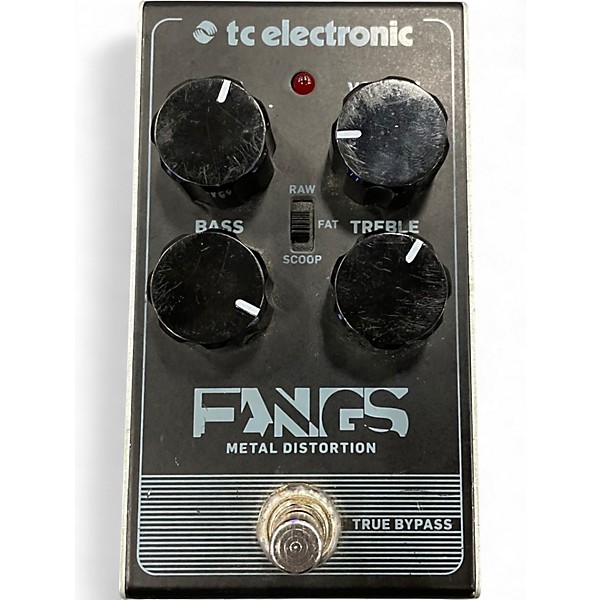 Used TC Electronic Fangs Metal Distortion Effect Pedal