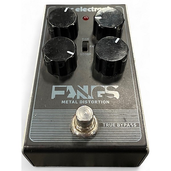 Used TC Electronic Fangs Metal Distortion Effect Pedal
