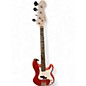 Used Squier Precision Bass Dakota Red Electric Bass Guitar thumbnail