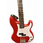 Used Squier Precision Bass Dakota Red Electric Bass Guitar
