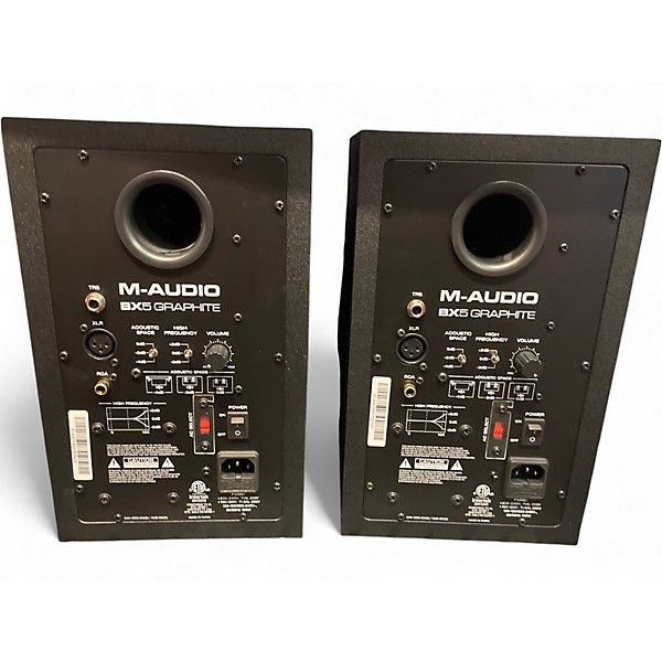 Used M-Audio BX5 Pair Powered Monitor