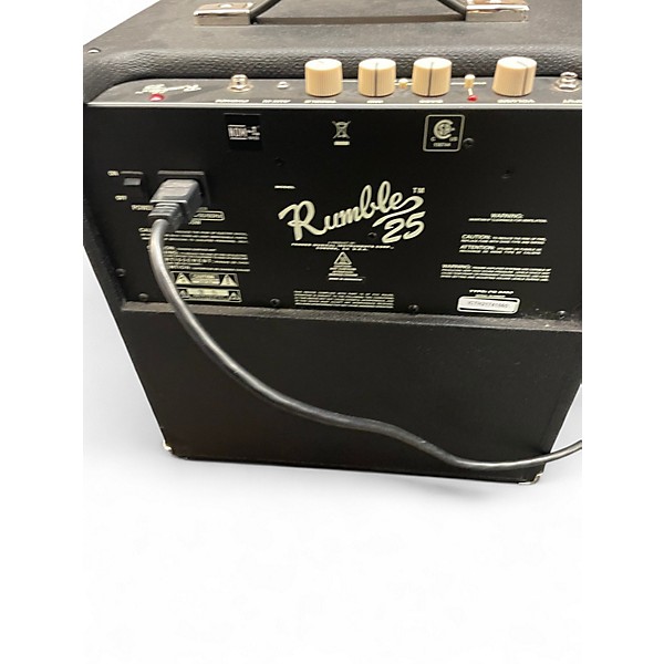 Used Fender Rumble 25 25W 1x8 Bass Combo Amp