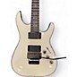 Used Schecter Guitar Research Hellraiser C1 Floyd Rose Antique White Solid Body Electric Guitar