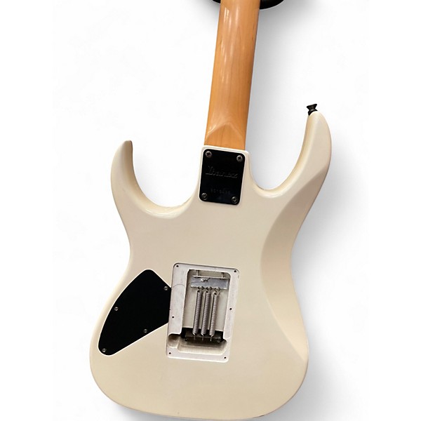 Used 1980s Ibanez EXseries White Solid Body Electric Guitar