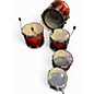 Used TAMA 5 Piece Starclassic red fade Drum Kit