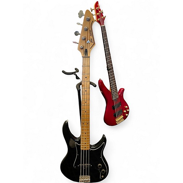 Used Peavey PATRIOT BASS 4 string Black Electric Bass Guitar