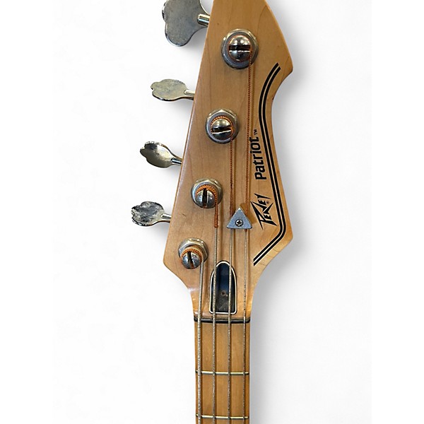 Used Peavey PATRIOT BASS 4 string Black Electric Bass Guitar