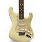 Used 2004 Fender American Standard Stratocaster Olympic White Solid Body Electric Guitar