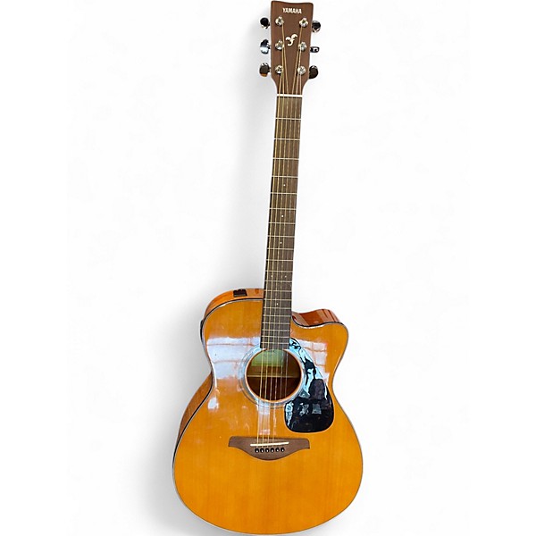 Used Yamaha FSX800C Sand Burst Acoustic Electric Guitar