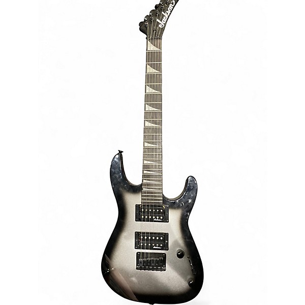 Used Jackson JS1X Minion Silver Burst Solid Body Electric Guitar
