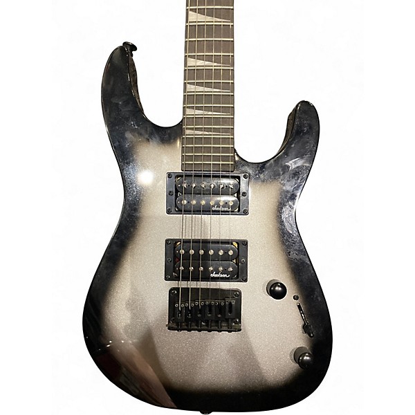 Used Jackson JS1X Minion Silver Burst Solid Body Electric Guitar