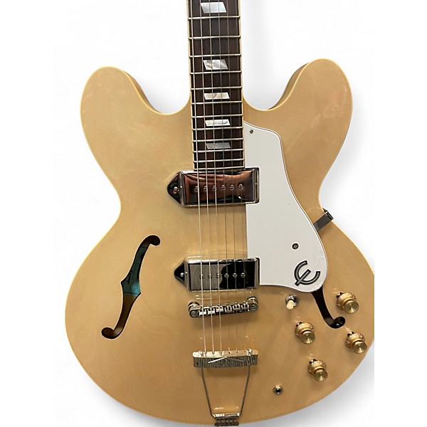 Used Epiphone Casino Natural Hollow Body Electric Guitar