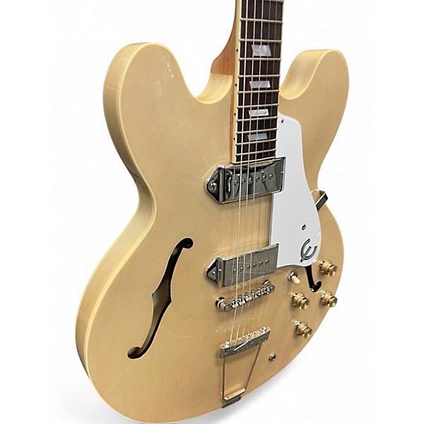 Used Epiphone Casino Natural Hollow Body Electric Guitar