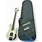 Used 2025 Ernie Ball Music Man Tim Commerford Artist Series StingRay Passive  Fight Night White Electric Bass Guitar thumbnail