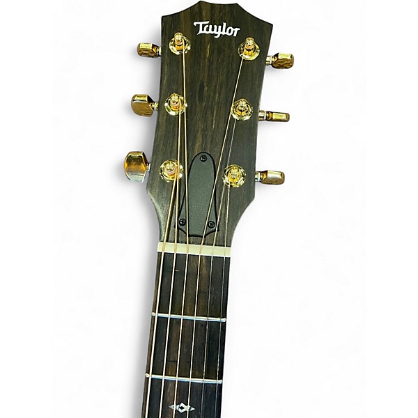 Used Taylor 214CE Deluxe DLX Sunset Blvd Grand Auditorium Ovangkol Natural Acoustic Electric Guitar