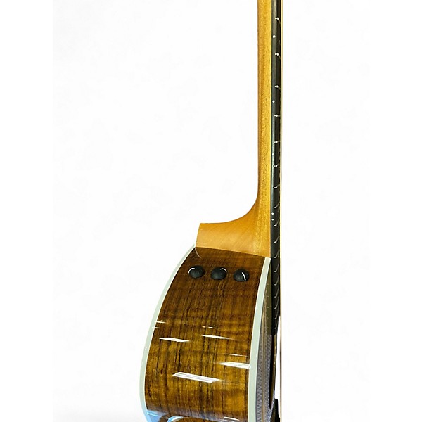 Used Taylor 214CE Deluxe DLX Sunset Blvd Grand Auditorium Ovangkol Natural Acoustic Electric Guitar