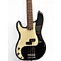 Used Fender Lefty 90s Precision Bass Black Electric Bass Guitar