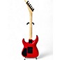 Used Jackson JS34Q Dinky TRANSPARENT RED Solid Body Electric Guitar