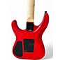 Used Jackson JS34Q Dinky TRANSPARENT RED Solid Body Electric Guitar