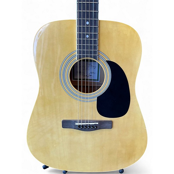 Used Zager ZAD01PK Natural Acoustic Guitar