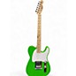 Used Squier Paranormal Esquire Apple Green Solid Body Electric Guitar thumbnail