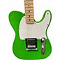 Used Squier Paranormal Esquire Apple Green Solid Body Electric Guitar