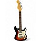 Used Fender mod shop reverse head stock strat 2 Tone Sunburst Solid Body Electric Guitar thumbnail