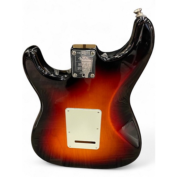 Used Fender mod shop reverse head stock strat 2 Tone Sunburst Solid Body Electric Guitar