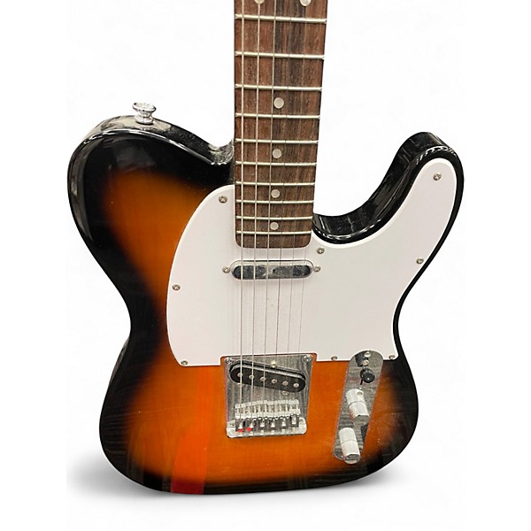 Used Squier Bullet Telecaster Brown Sunburst Solid Body Electric Guitar
