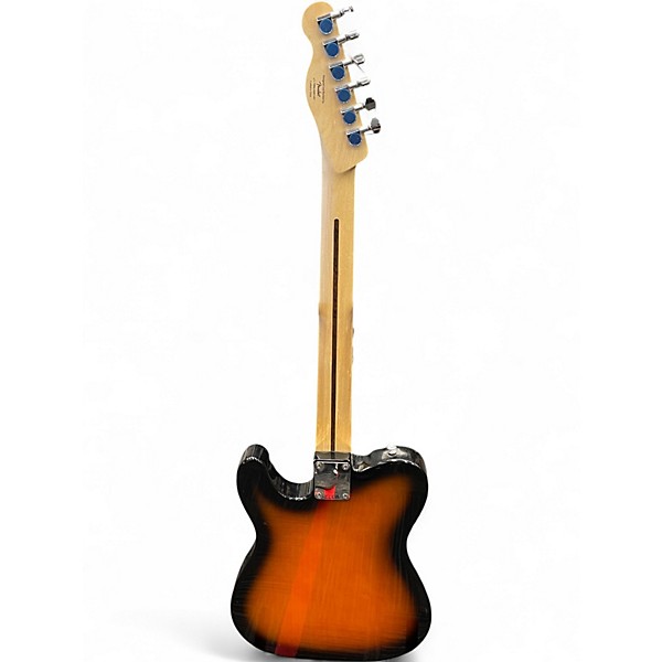 Used Squier Bullet Telecaster Brown Sunburst Solid Body Electric Guitar