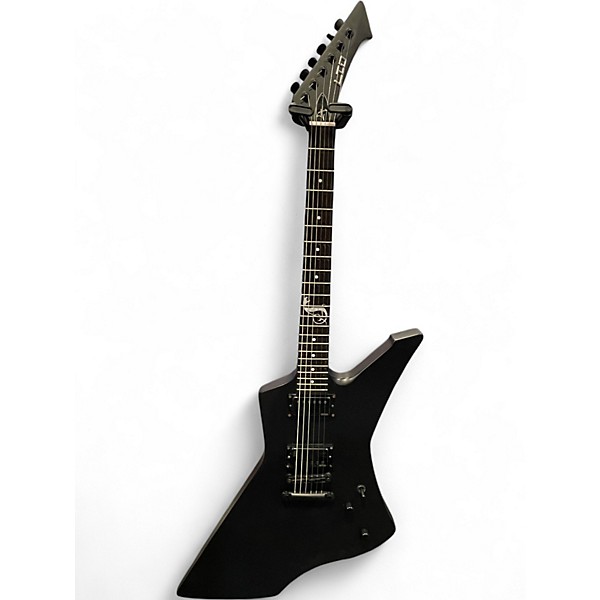 Used ESP LTD James Hetfield Snakebyte BLACK Solid Body Electric Guitar