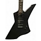 Used ESP LTD James Hetfield Snakebyte BLACK Solid Body Electric Guitar