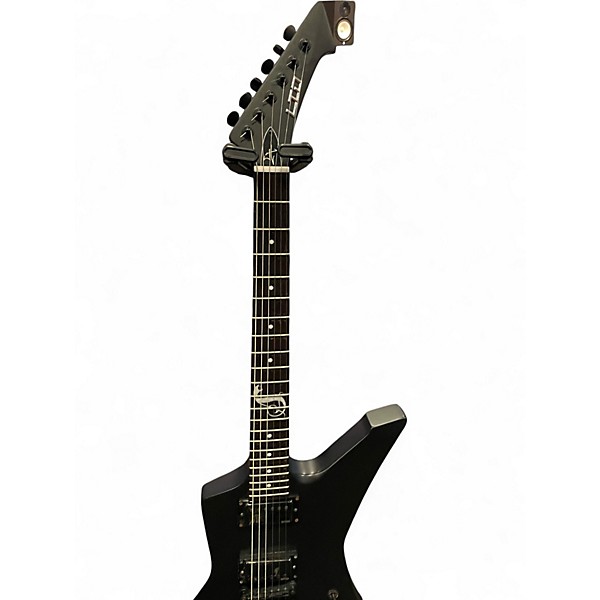 Used ESP LTD James Hetfield Snakebyte BLACK Solid Body Electric Guitar