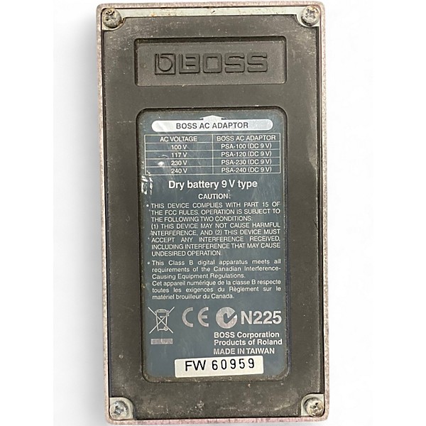 Used BOSS BF3 Flanger Effect Pedal