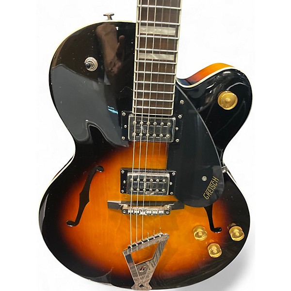 Used Gretsch Guitars G2420 3 Color Sunburst Hollow Body Electric Guitar