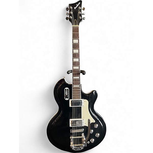 Used Eastwood AIRLINE 59' CORONADO DLX Black Solid Body Electric Guitar