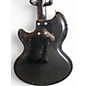 Used Eastwood AIRLINE 59' CORONADO DLX Black Solid Body Electric Guitar