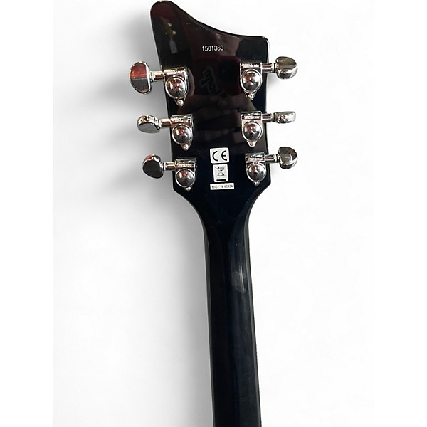 Used Eastwood AIRLINE 59' CORONADO DLX Black Solid Body Electric Guitar