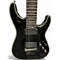 Used Schecter Guitar Research Hellraiser C7 7 String Black Solid Body Electric Guitar