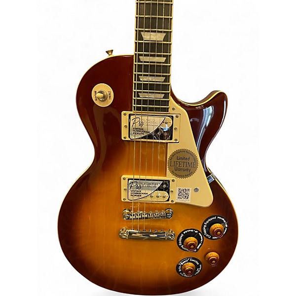 Used Epiphone Les Paul Traditional PRO II Honey Burst Solid Body Electric Guitar