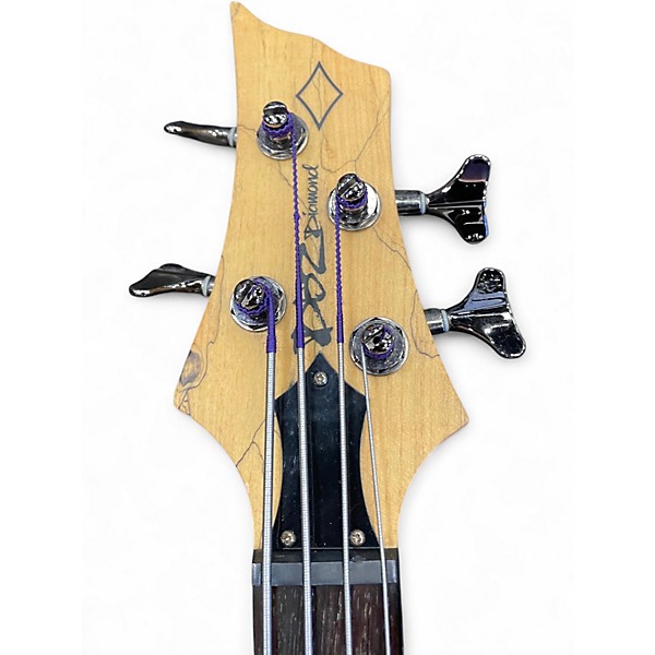 Used DBZ Guitars BAR4SM Spalted Maple Electric Bass Guitar