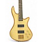 Used Schecter Guitar Research Stiletto Custom 4 String SATIN NATURAL Electric Bass Guitar