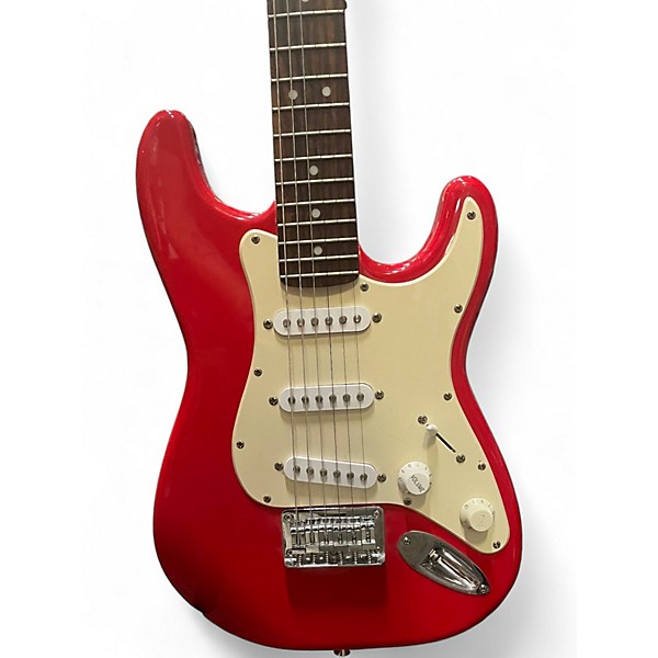 Used Squier Mini Affinity Stratocaster Dakota Red Electric Guitar