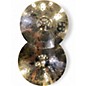 Used MEINL 14in Classic Custom Medium Hi Hat Pair Cymbal thumbnail