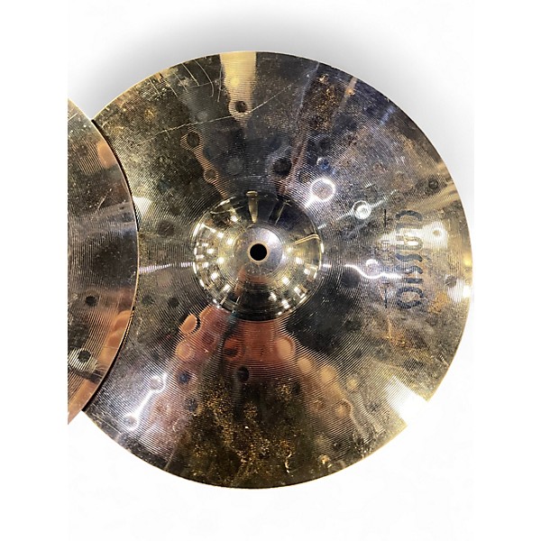 Used MEINL 14in Classic Custom Medium Hi Hat Pair Cymbal