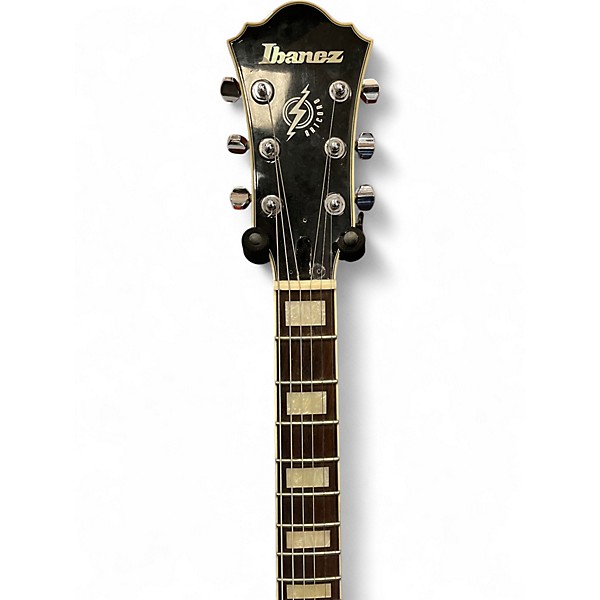 Used Ibanez AF75 Orange Hollow Body Electric Guitar