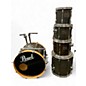 Used Pearl 5 Piece Export Pewter Stain Drum Kit thumbnail