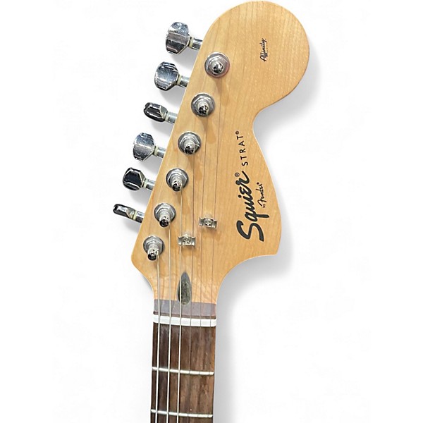 Used Squier Affinity Stratocaster Black Solid Body Electric Guitar