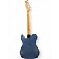 Used Partscaster Telecaster Metallic Blue Solid Body Electric Guitar