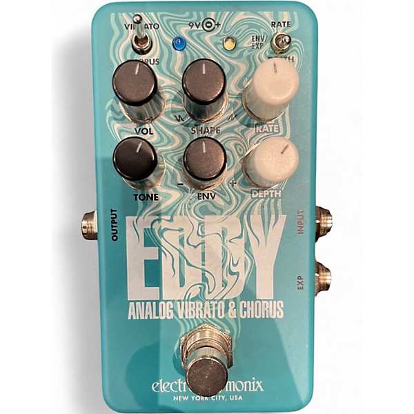 Used Electro-Harmonix EDDY ANALOG VIBRATO & CHORUS Pedal